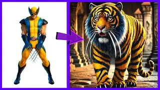 AVENGERS But TIGER VENGERS🔥 All Characters (marvel & DC) 2025💥