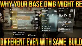 THE DIVISION 1.7 | THE BEST PVP BUILD | WHY YOUR BASE DMG MIGHT BE DIFFERENT EVEN W/ THE SAME BUILD