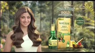 New Kesh King Gold Ayurvedic Hair Oil&ndash;Ayurveda + Science for New Hair Growth | Telugu - 42 sec