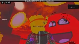 going through hell (the evil obby in enigma roblox)