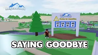 Saying Goodbye to 