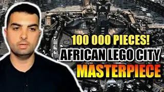 ARTIST BUILDS A FUTURISTIC CITY WITH 100K LEGOS! EKOW NIMAKO