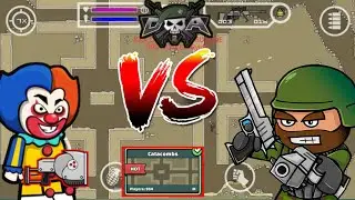 Sidekick Vs Dark Devil | Mini Militia Final Battle