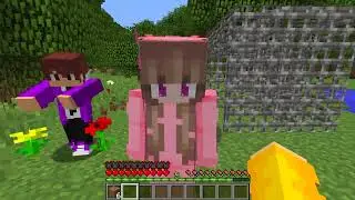 GAROTA AXOLOTI está APAIXONADA POR MIM no Minecraft