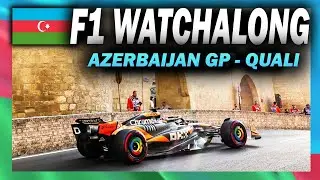🔴 F1 Watchalong - AZERBAIJAN GP - QUALI - with Commentary & Live Timings