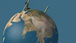 Museum Boerhaave heliostaat van Van der Cloese. Animatie: Infofilm, Leiden