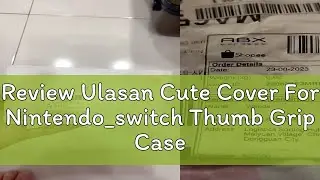 Review Ulasan Cute Cover For Nintendo_switch Thumb Grip Case Analog Stick Caps Nintendo Ns Lite Nin
