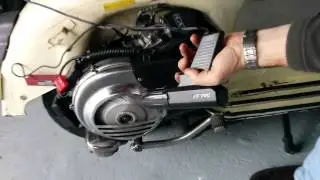 XYtronic Smart Booster2 ignition on Vespa 210