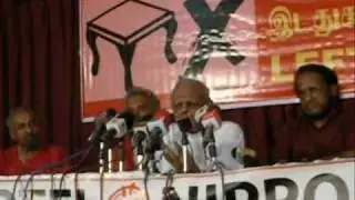 LEFT FRONT Manifesto Press Conference, 28-12-2009 in Nippon Hotel Colombo