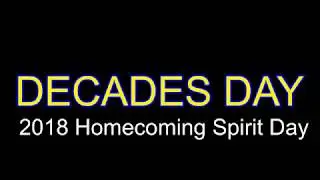 2018 Spirit Day Outfits: Decades Day