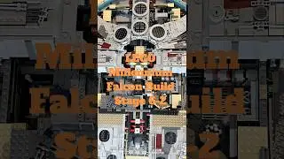 LEGO Millennium Falcon: ускоренная съемка, этап 6-2 #короткометражки #lego #legostarwars