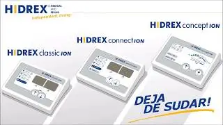 Dispositivos de iontoforesis HIDREX - &uacute;ltima generaci&oacute;n con muchas funciones de confort