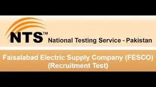 FESCO Past Paper Solved | NTS | CTS