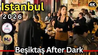 This Is How Istanbul Lives at Night 🇹🇷 | Beşiktaş After Dark