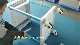 AC CT018 medical clinical trolley