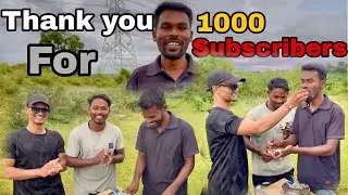 1000 SUBSCRIBERS COMPLETED ✅ | Thank You 🙏 🙏For Completing This Journey 