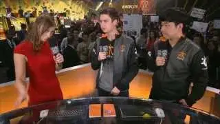 Hai Middle Finger To Febiven During Interview | League of Legends World Championship 2015