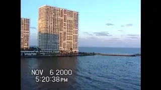 SS OceanBreeze blows her Horn as she departs Fort Lauderdale, FL (2000)