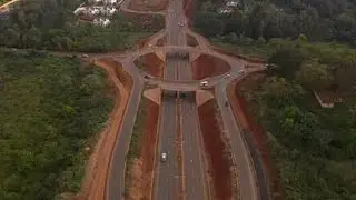Drive through Westlands - Redhill Link Road on Mashujaa Day, Nairobi Kenya.