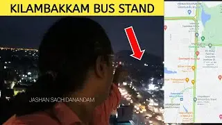 #KILAMBAKKAM BUS STAND + #URAPAKKAM RAILWAY STATION | VIEW FROM MY TERRACE