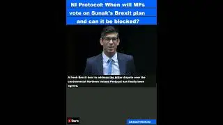 NI Protocol: When will MPs vote on Sunak&rsquo;s Brexit plan and can it be blocked?|#shorts