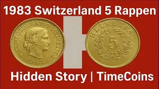 1983 Switzerland 5 Rappen Coin | Rare Swiss Coin Value & History | Libertas Design Explained