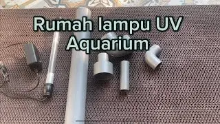 Rumah lampu UV aquarium,aman untuk ikan & media filter | #arwanasuperred #aquariumfish  #greenwater