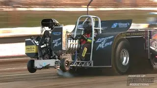 Mini Rod Tractors Pulling at the 2022 300 Raceway Nationals - Farley, IA - Friday