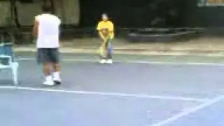 Joy tennis training