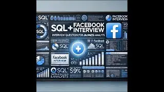SQL Interview Question || Facebook / Meta  BI Analyst Interview || Medium level || Data Analyst