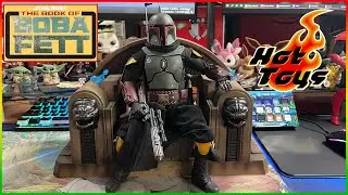 Распаковка фигурок Hot Toys Boba Fett (Repaint Armor) и Throne в масштабе 1/6