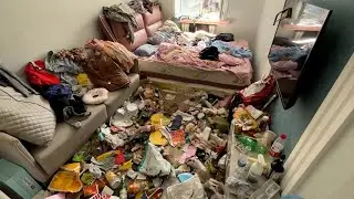 Home Owner Too Lazy to Clean Her Home 🥴🤮 | Dirty Home Rescue👌|  Cleaning the messiest house ever😱🫰