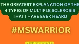 @khanacademymedicine  JUST BROKE DOWN THE 4 TYPES OF MULTIPLE SCLEROSIS!