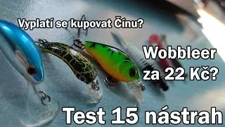 Rybářské nástrahy na UL z Aliexpressu