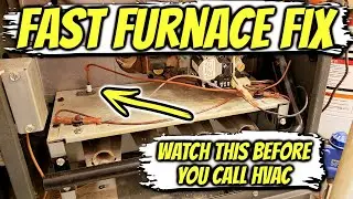 Fix Your Furnace Fast | Under 5 Minute DIY Repair