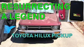 WALMART EVERSTART Lithium Ion JUMP STARTER Review on my 92 Toyota Pickup Hilux