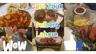 Cafe Zouk .Gulberg lahore .(daily vlog).