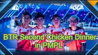 BTR Second Chicken Dinner In PMPL Indonesia PMPL Highlights