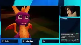 I've Only Ever Beaten One (1) Spyro Game Before. Spyro Reignited Trilogy! [VOD]