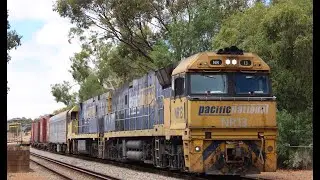 Pacific National is operating the 6SP5 Freighter, through Toodyay station with NR13 & NR76.