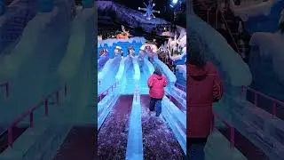 The Cold Slides at Ice Place of Gaylord Palms Resort, Orlando | Ultimate Family Vacation Destination