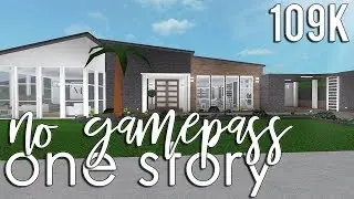 ROBLOX | Bloxburg: No Gamepass One Story 109k