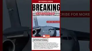 U.S. Launches Massive Military Airlift to Middle East as Iran Tensions #US #Military #iran #shorts