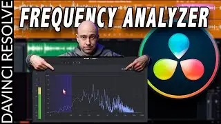 Frequency Analyzer Audio Effect in DaVinci Resolve 17 | Audio Effects Series