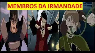 Membros da equipe da Irmandade de mutantes