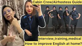 English Bahaikhe Improve Khainai | Is Coaching required To Become An Airhostess |CabinCrewEp2