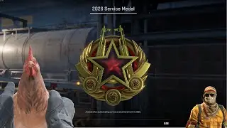 CS2 HOW TO GET 2026 RED SERVICE MEDAL! (no XP boosts)