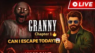ESCAPING GRANNY HOUSE 😱 | Granny Chapter 1 LIVE