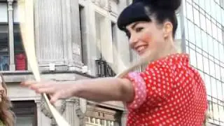 A Traffic Stopping Fashion Circus kicks off Oxford Street's High Street Fashion Week