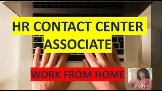 HR Contact Center Associate Work From Home Job